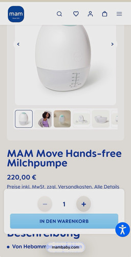 Mam move hands free - move, hands-free