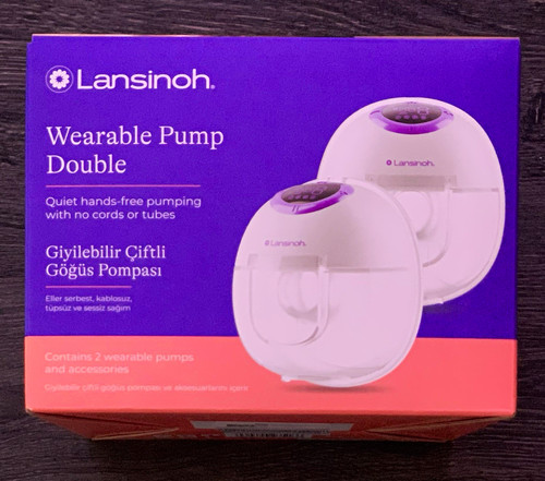 Lansinoh wearable pump double - wearable,